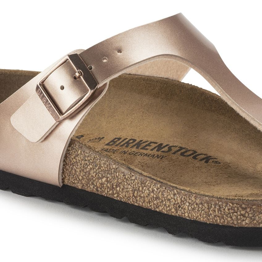 BIRKENSTOCK GIZEH BASICO BIRKO FLOR 118 pelle+rame 1023943