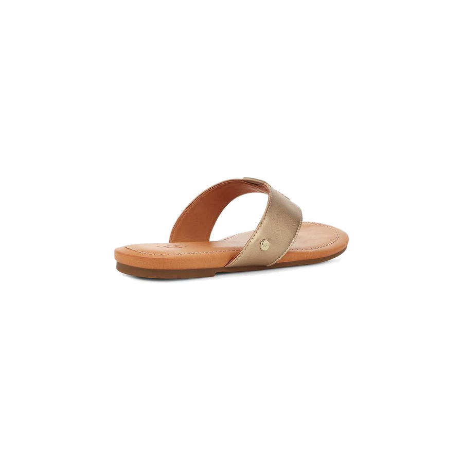 UGG 1142177W 1142178W CAREY FLIP GOLD METALLIC