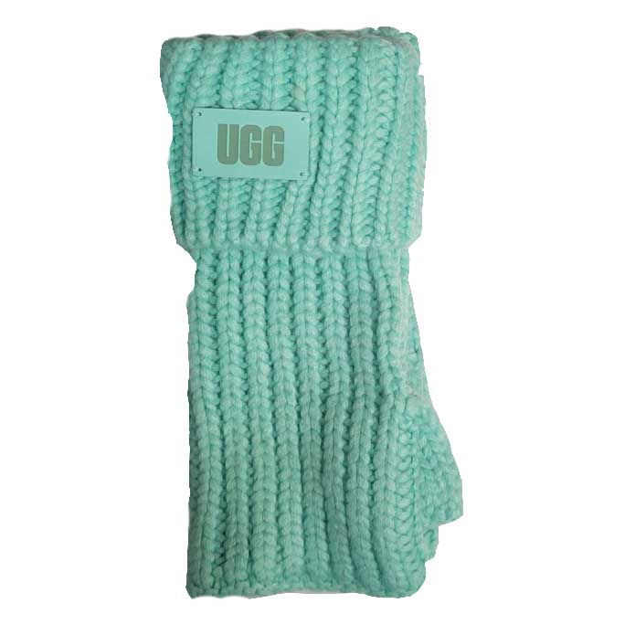 UGG 21672 CHUNKY FINGERLESS CUFF GLOVE EMERALD