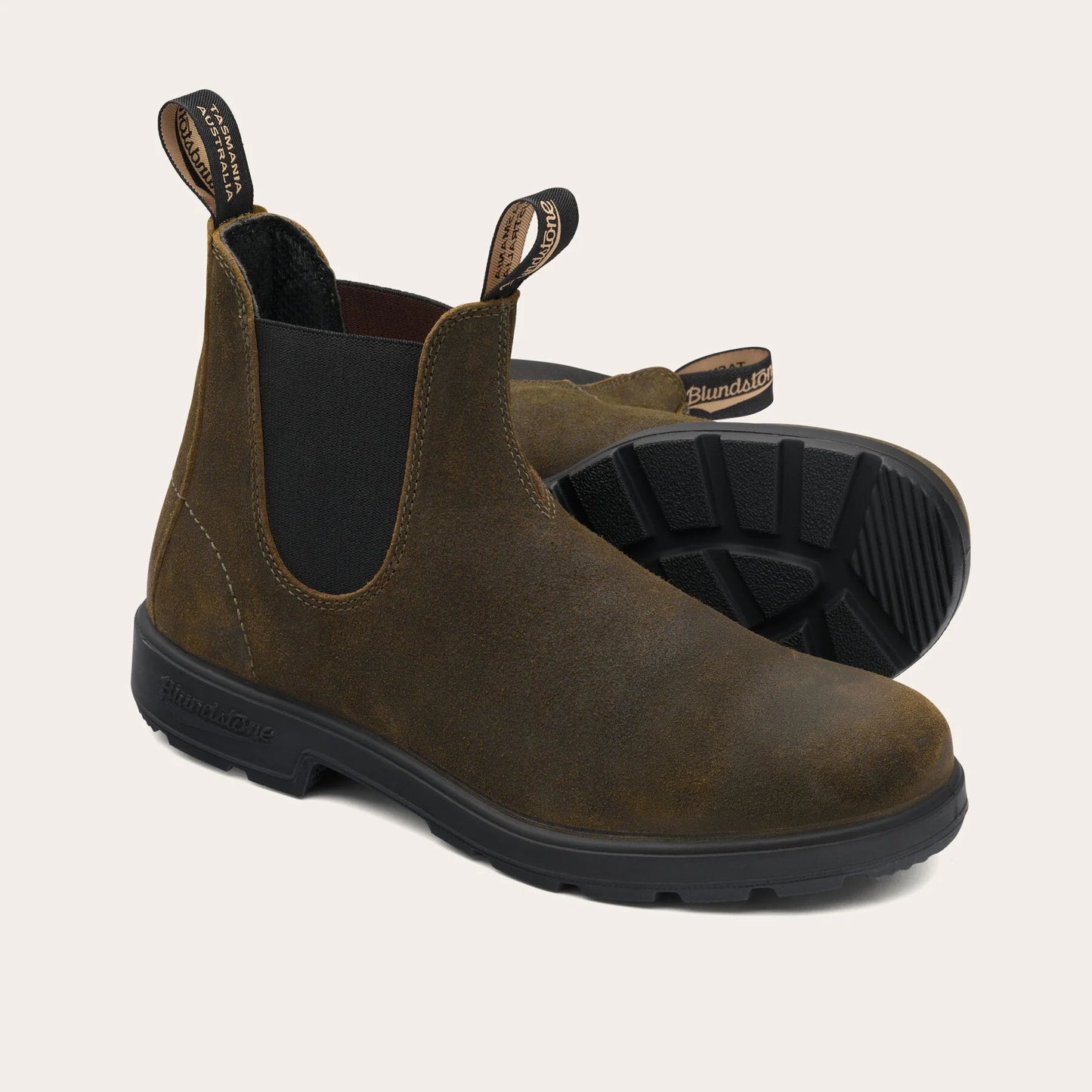 BLUNDSTONE 1615-1911 SUEDE 338 scam+verde-nero 1615