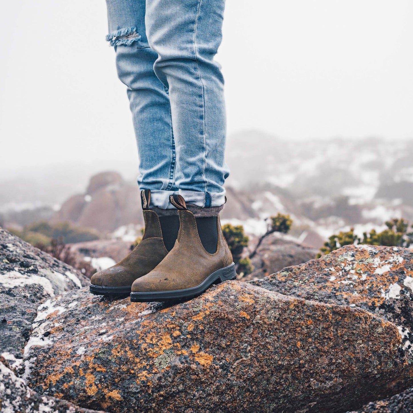 BLUNDSTONE 1615-1911 SUEDE 338 scam+verde-nero 1615