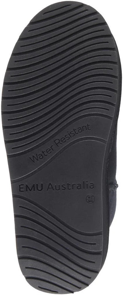 EMU STINGER MICRO FLATFORM W13082 331 scam+nero BLACK
