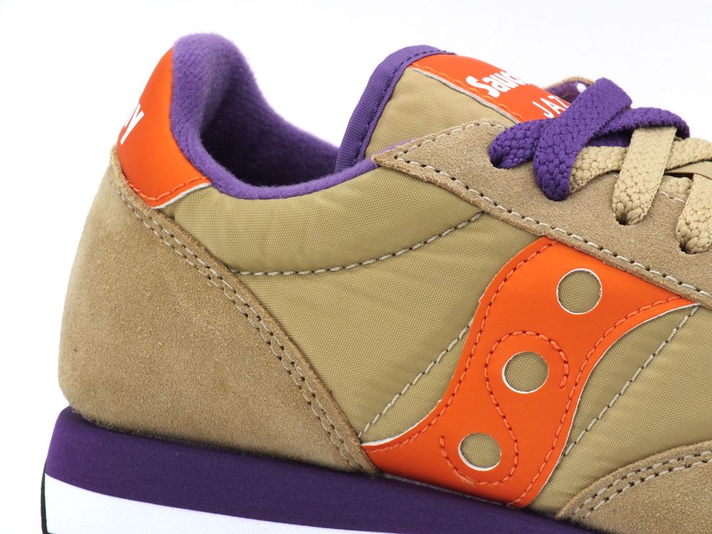SAUCONY JAZZ O WOMAN S1044 531 TAN PURPLE ORANG
