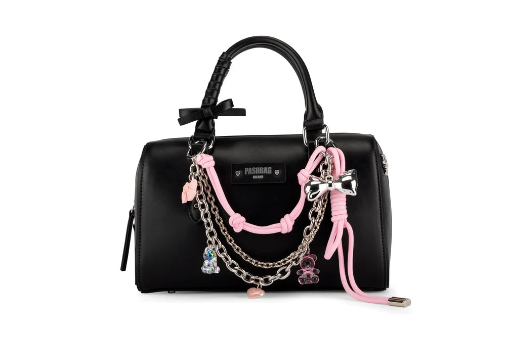PASHBAG LEXIE HANDBAG 111 pelle+nero 19528