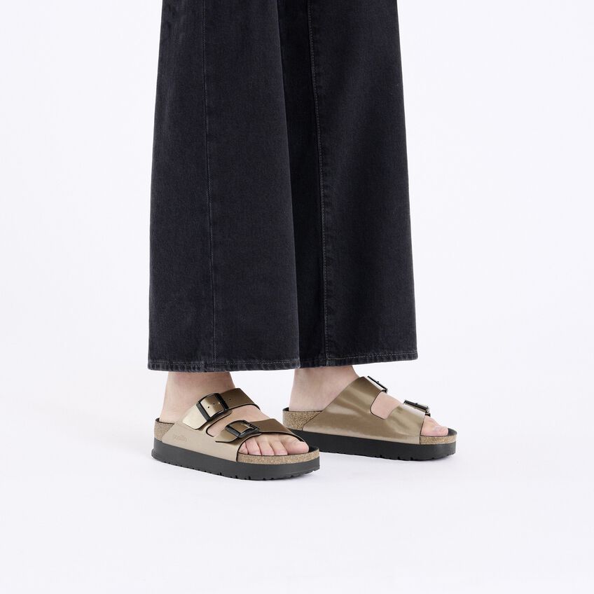 BIRKEN ARIZONA PLATFORM PATENT BIRKO FLOR 443 vern+beige 1028424