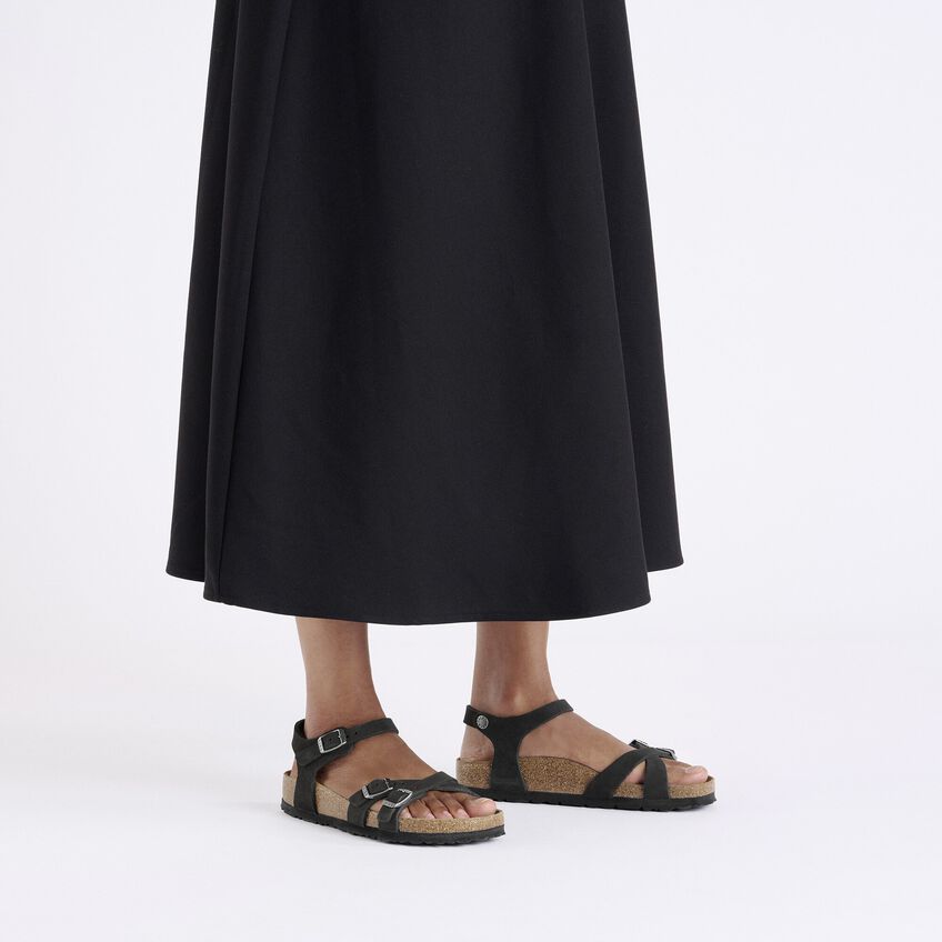 BIRKENSTOCK KUMBA SFB NUBUCK LEATHER 221 nabuk+nero 1029526