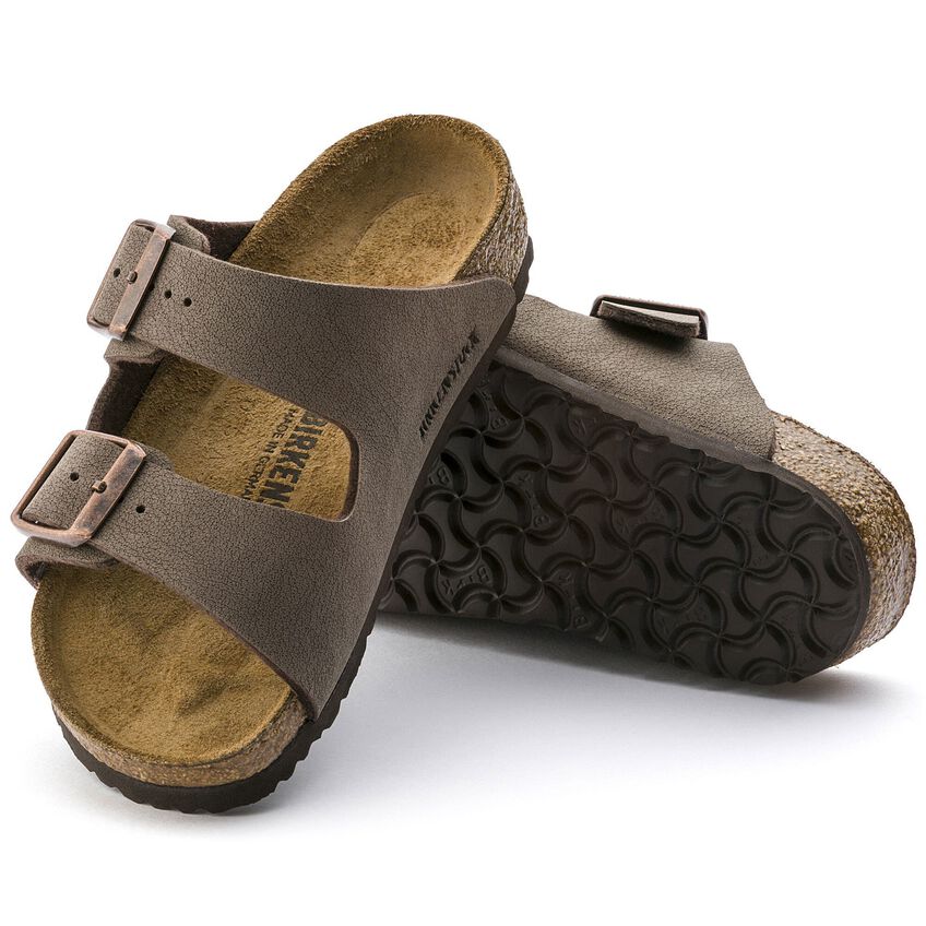 BIRKENSTOCK ARIZONA KIDS BIRKO FLOR - BIRKIBUC 224 nabuk+moro 552893