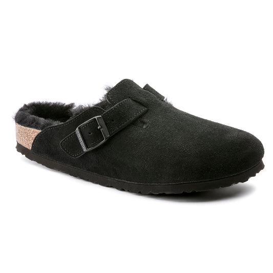 BIRKENSTOCK BOSTON SHEARLING 259883 BLACK