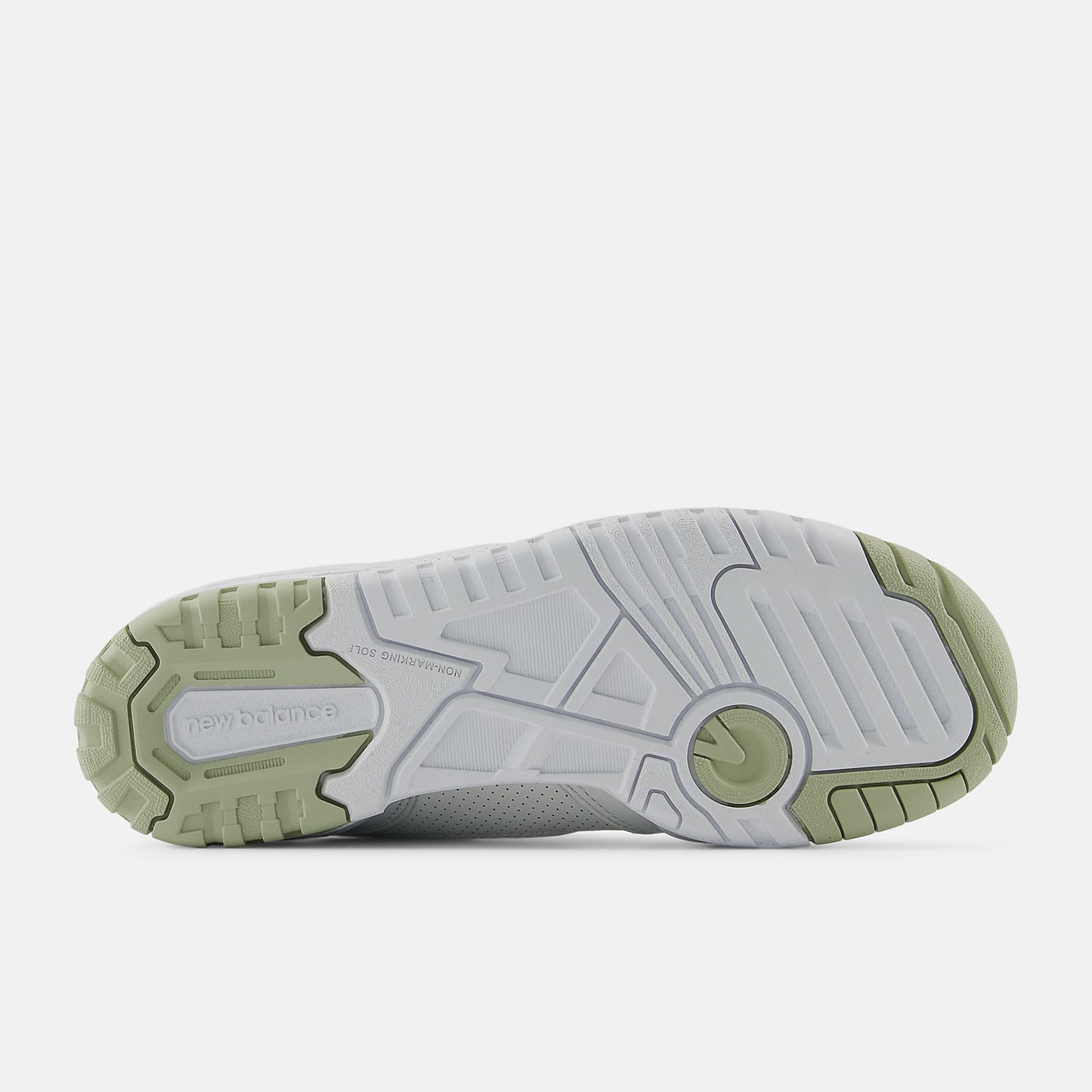 NEW BALANCE BBW550 112 pelle+bianco-verde BI