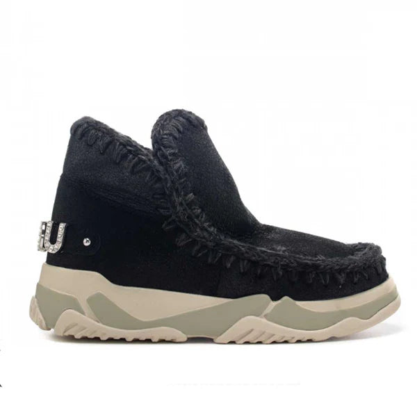 MOU FW201013B ESKIMO TRAINER LOGO RHINESTONE 331 scam+nero CBK