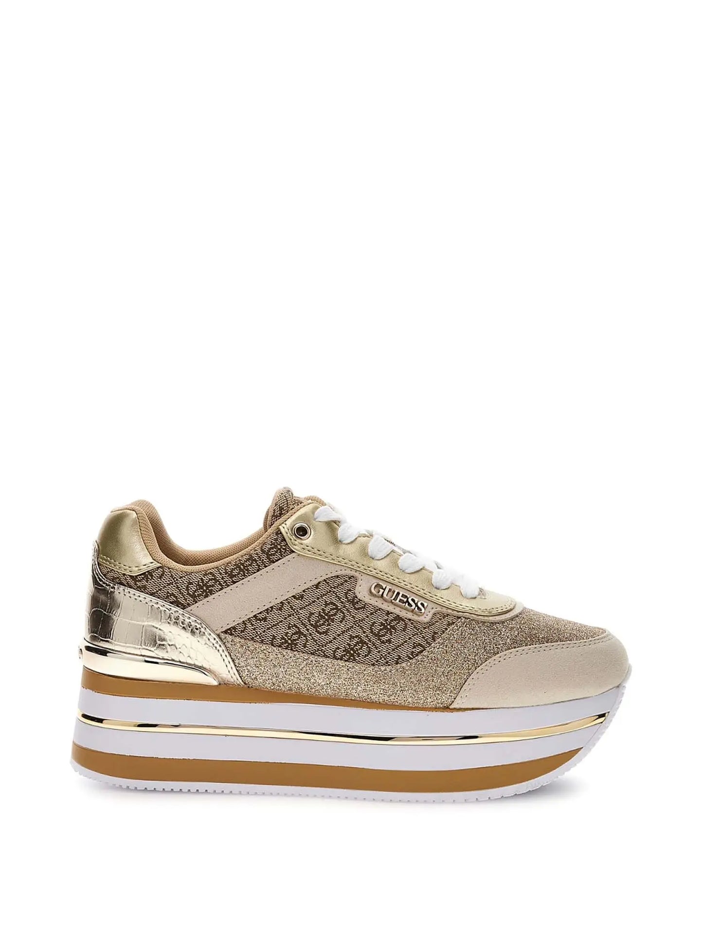 GUESS FL5HNS FAL12 HANSIN 663 stamp+beige