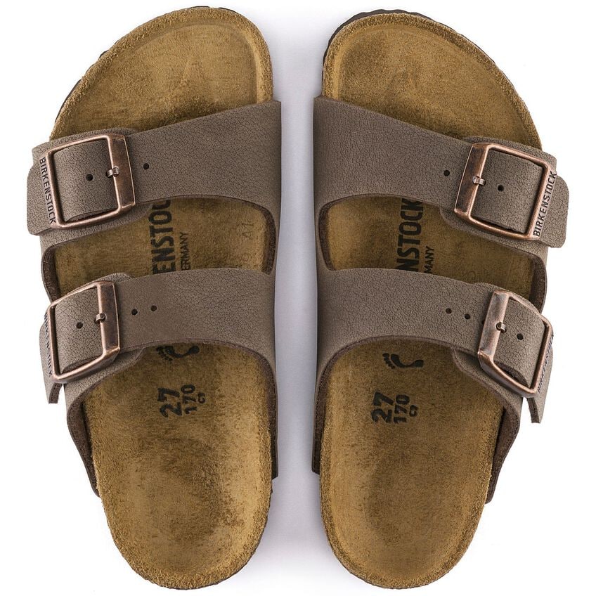 BIRKENSTOCK ARIZONA KIDS BIRKO FLOR - BIRKIBUC 224 nabuk+moro 552893