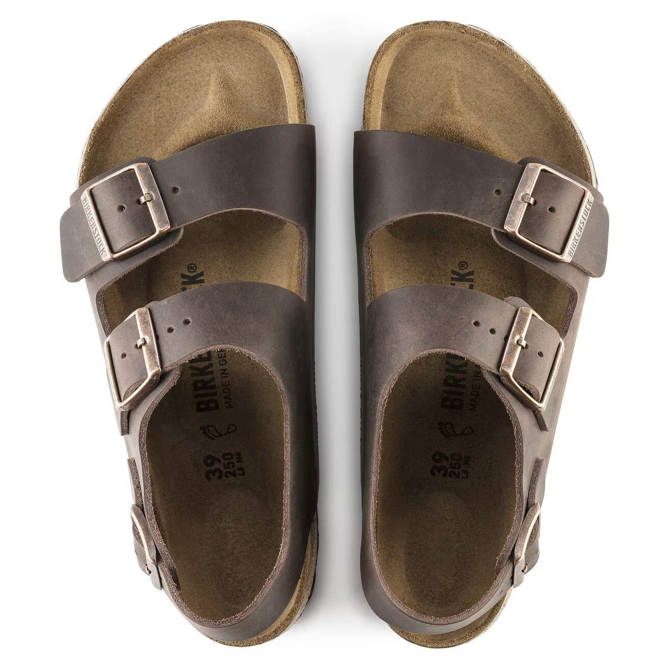 BIRKENSTOCK MILANO OILED LEATHER 224 nabuk+marr 034873