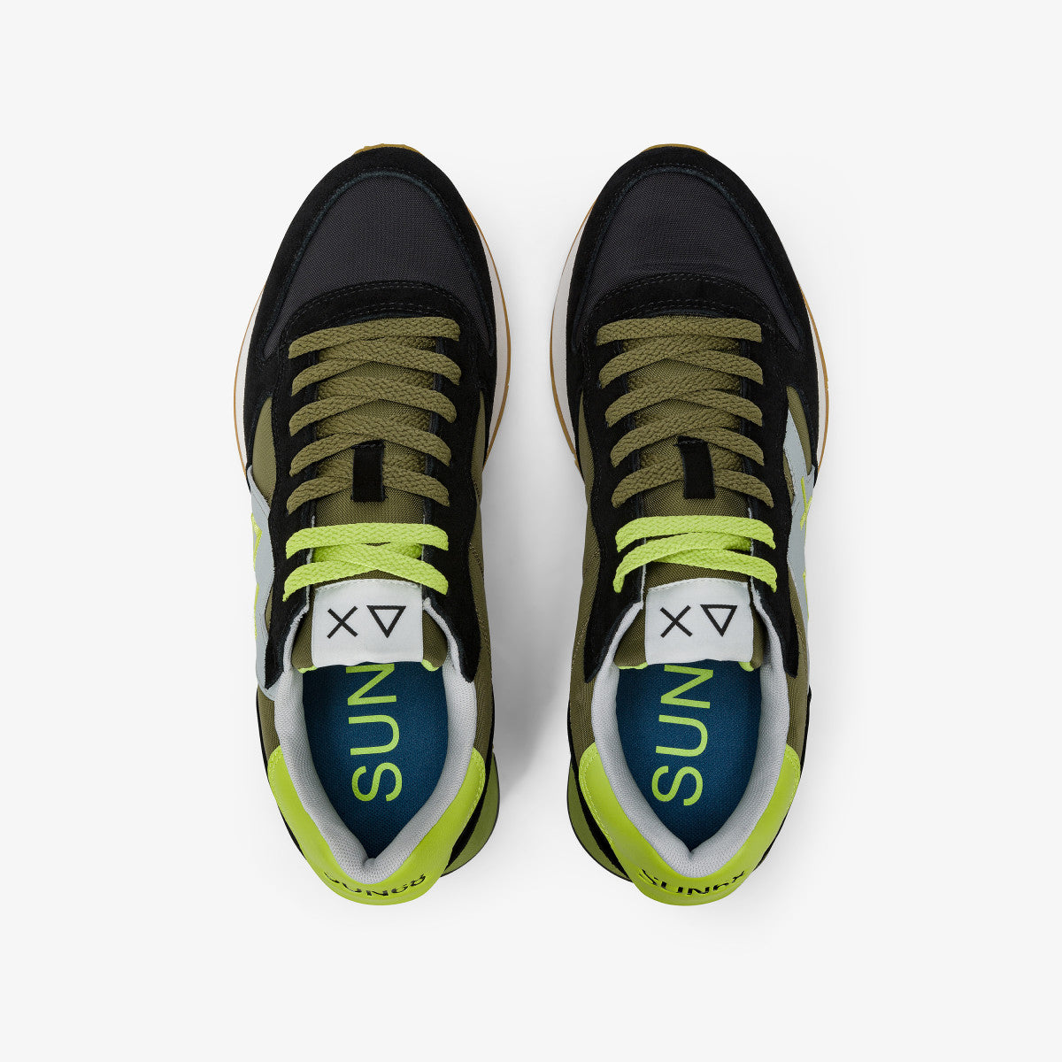 SUN68 Z35112 JAKI 2.0 BICOLOR 331 scam+nero-verde 1119