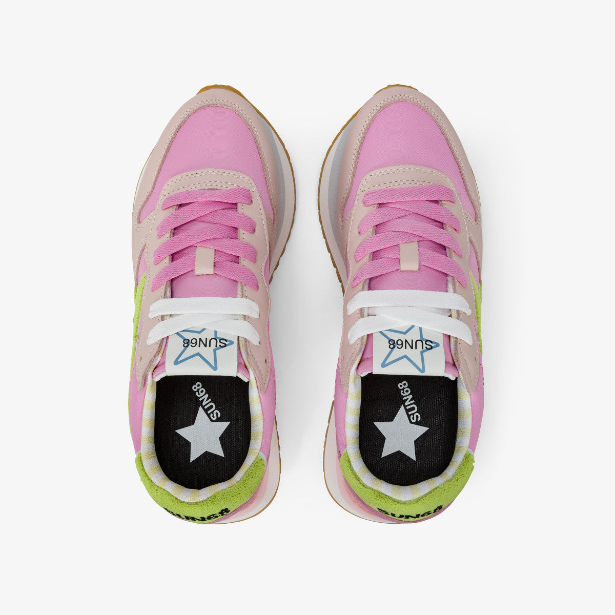 SUN68 Z35215 BIG STARGIRL SPONGE LOGO 338 scam-tela+rosa 04