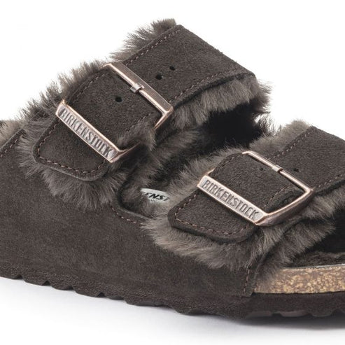 BIRKENSTOCK ARIZONA SHEARLING SUEDE LEATHER 334 scam+moro 1020528