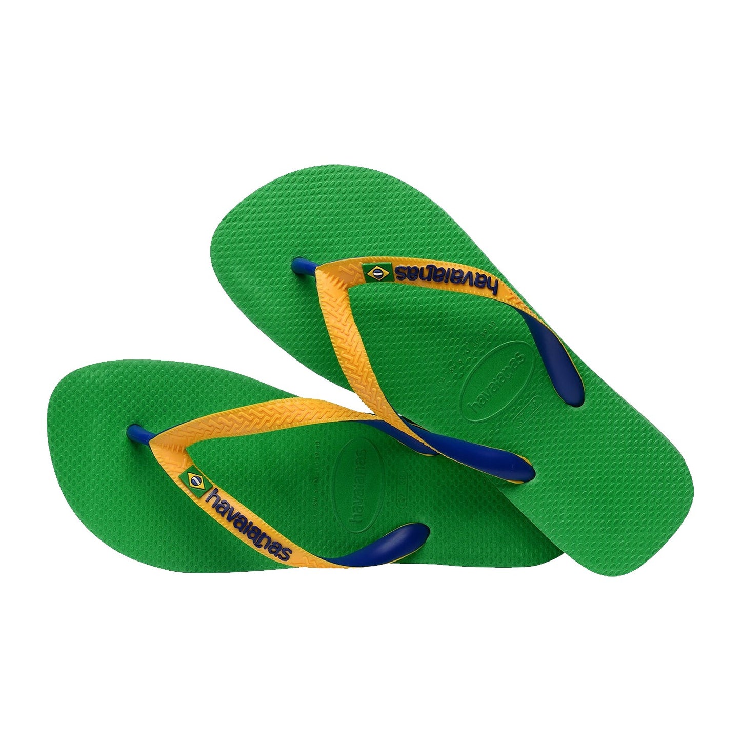HAVAIANAS 4123206 BRASIL MIX 1985 LEAF GREEN MARINE BLUE