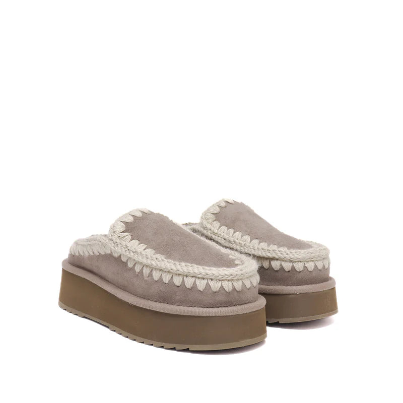 MOU FW681004A CLOG ESKIMO PLATFORM 338 scam+grigio ELGR