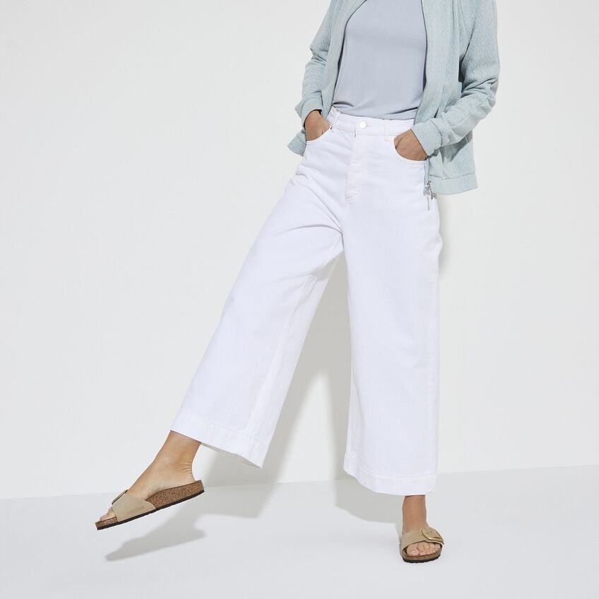 BIRKENSTOCK MADRID BIG BUCKLE NUBUCK LEATHER 223 nabuk+beige 1024009