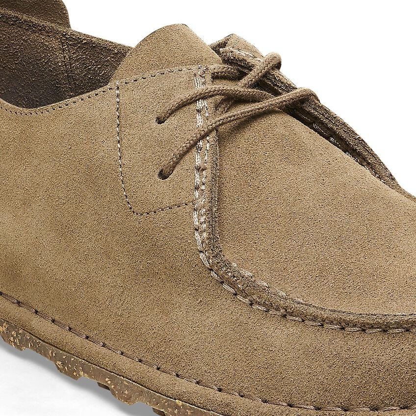 BIRKENSTOCK UTTI LACE SUEDE LEATHER - NATURAL LEATHER 333 scam+beige 1027321