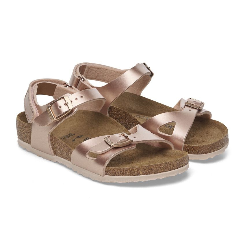 BIRKENSTOCK RIO KIDS BIRKO FLOR 118 pelle+rame 1029535
