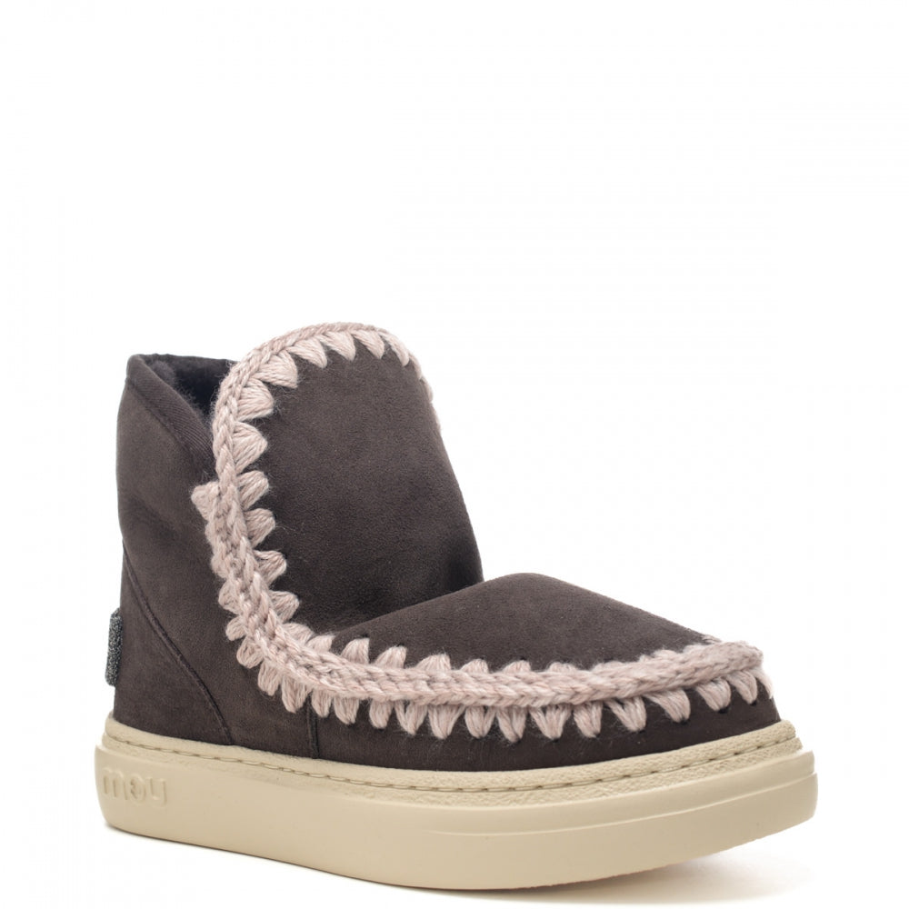 MOU FW411001A ESKIMO SNEAKER BOLD GLITTER LOGO NEW GRAY