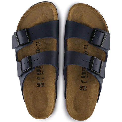 BIRKEN ARIZONA BASICO BIRKO FLOR 115 pelle+blu 051753