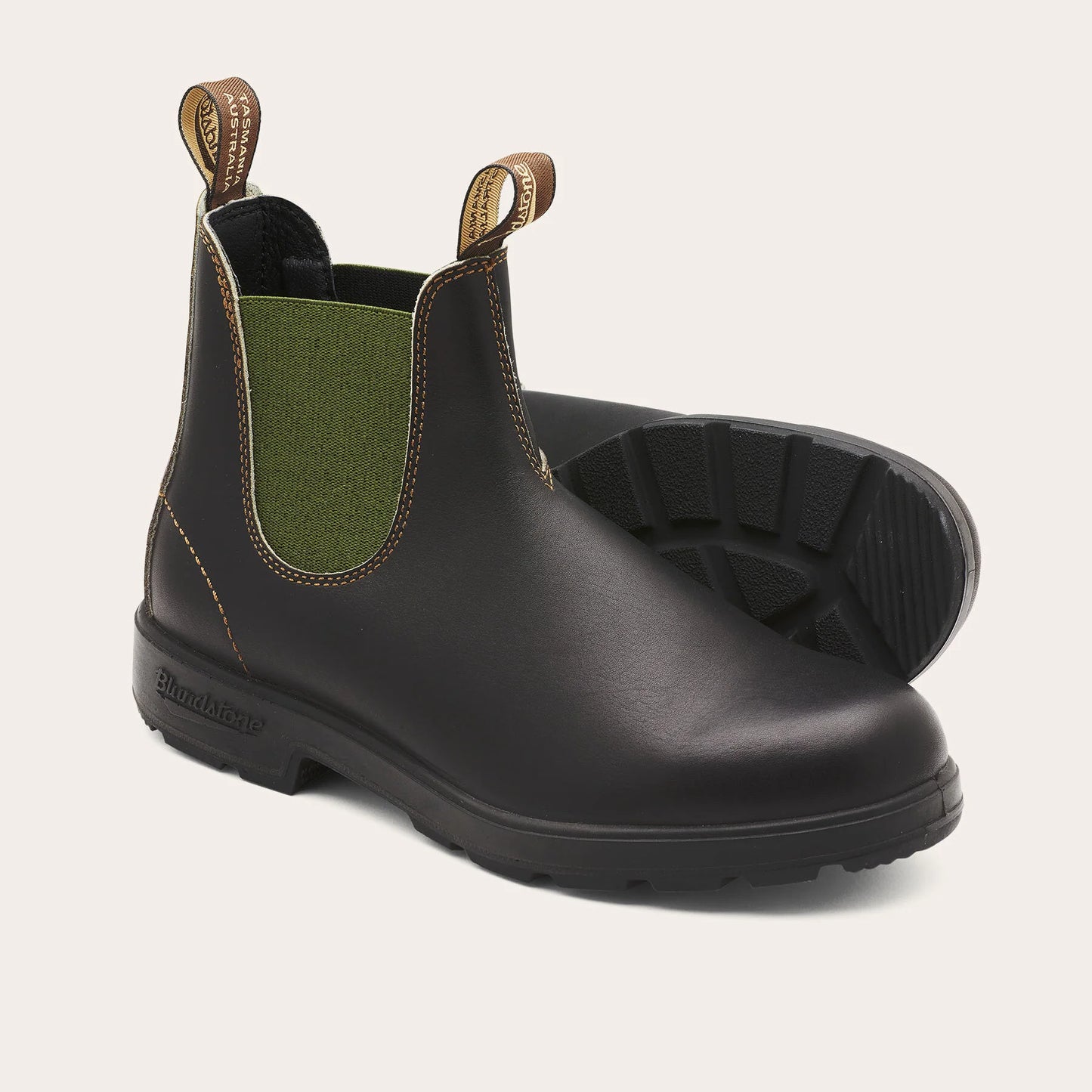 BLUNDSTONE 519-1917-1919-508-2208-585-587 114 pelle+moro-verde 519