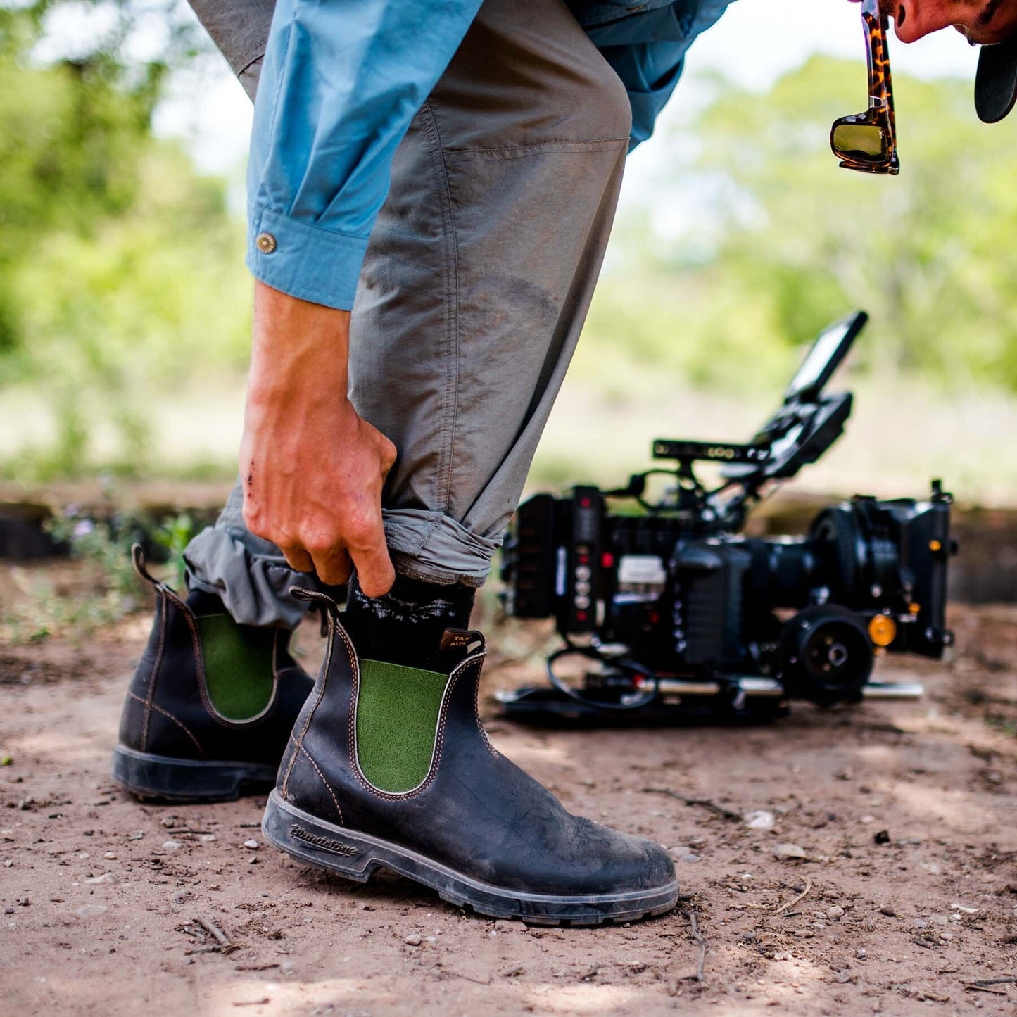 BLUNDSTONE 519-1917-1919-508-2208-585-587 114 pelle+moro-verde 519