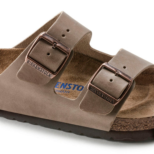 BIRKENSTOCK ARIZONA SFB OILED LEATHER 224 nabuk+cuoio 552813