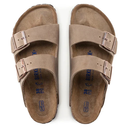 BIRKENSTOCK ARIZONA SFB OILED LEATHER 224 nabuk+cuoio 552813