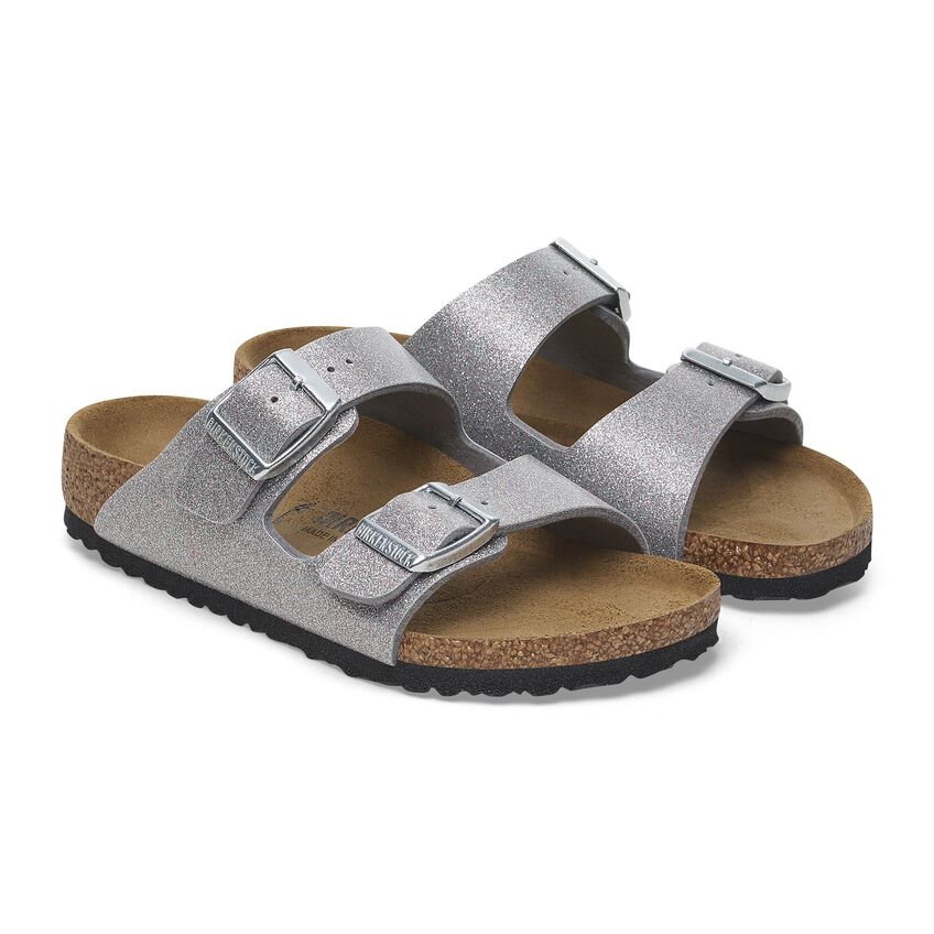 BIRKENSTOCK ARIZONA KIDS BIRKO FLOR - BIRKIBUC 558 sint+argen 1029468