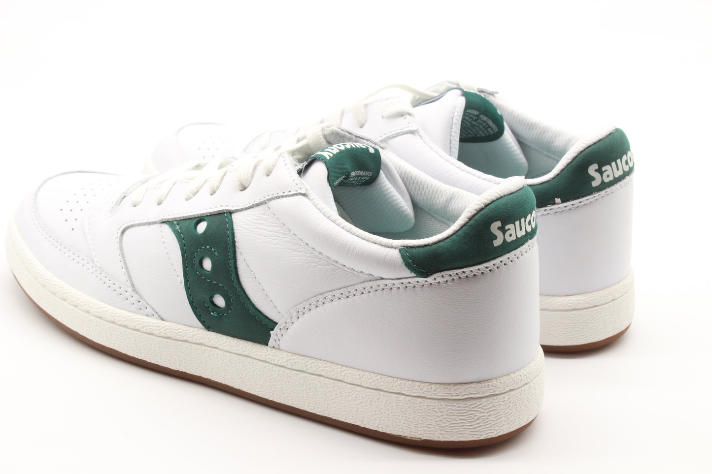 SAUCONY COURT MAN S70555 8 WHITE GREEN