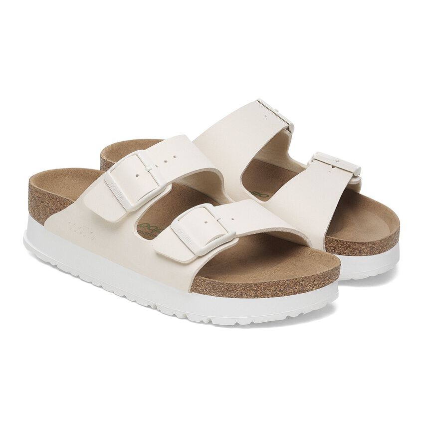 BIRKEN ARIZONA PLATFORM VEGAN BIRKO FLOR 112 pelle+panna 1029127