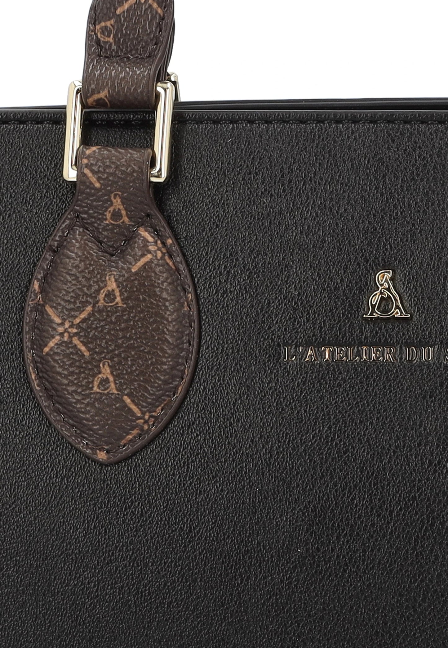 L ATELIER DU SAC DAUPHINE TOTE 111 pelle+nero 16938
