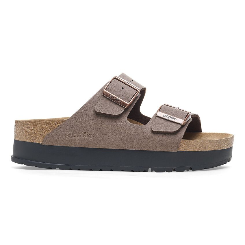 BIRKEN ARIZONA PLATFORM VEGAN BIRKO FLOR 224 nabuk+moro 1027417