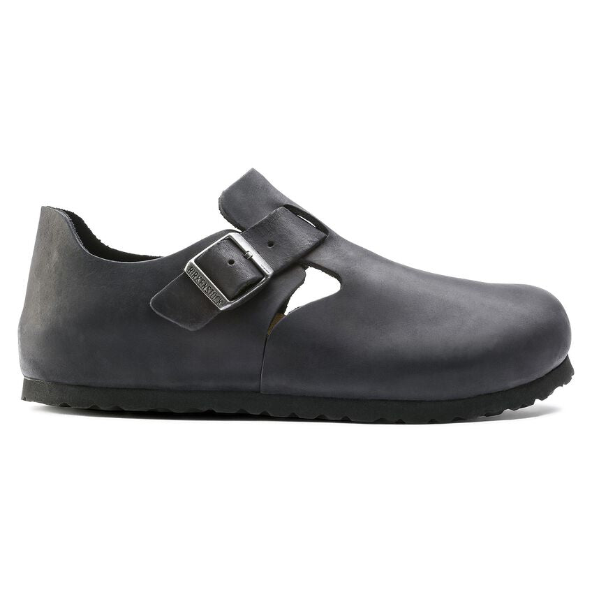BIRKENSTOCK LONDON OILED LEATHER 221 nabuk+nero 166543