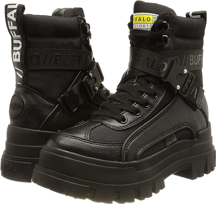 BUFFALO ASPHA COM1 111 pelle+nero