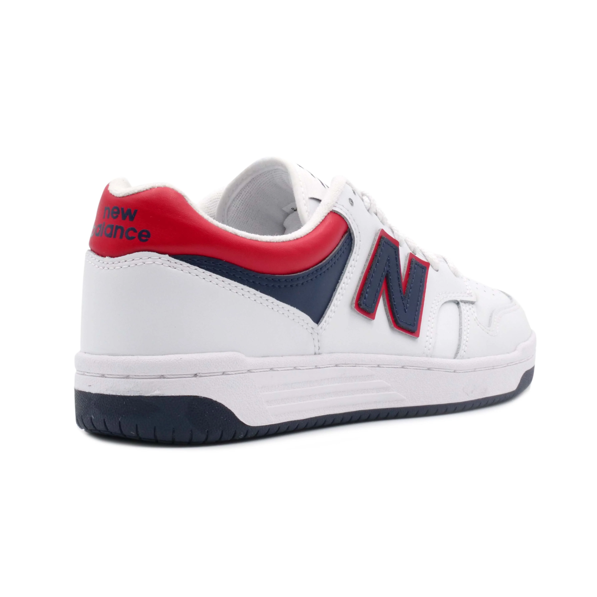NEW BALANCE BB480 112 pelle+bianco-blu-rosso LNR
