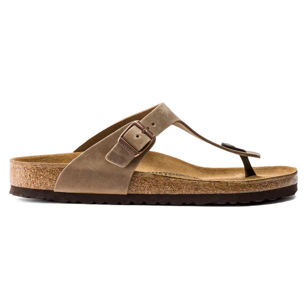 BIRKENSTOCK GIZEH OILED LEATHER 224 nabuk+cuoio 943811