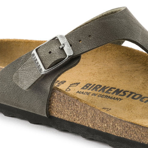 BIRKENSTOCK GIZEH 228 nabuk+grigios 943981