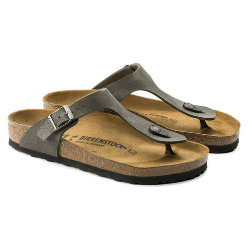 BIRKENSTOCK GIZEH 228 nabuk+grigios 943981