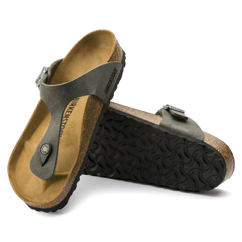 BIRKENSTOCK GIZEH 228 nabuk+grigios 943981