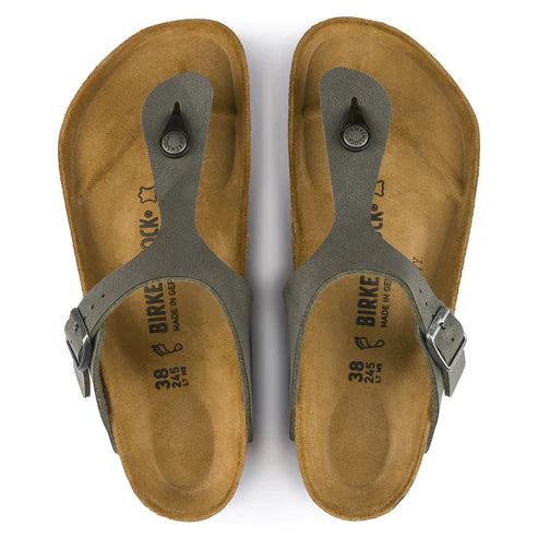 BIRKENSTOCK GIZEH 228 nabuk+grigios 943981