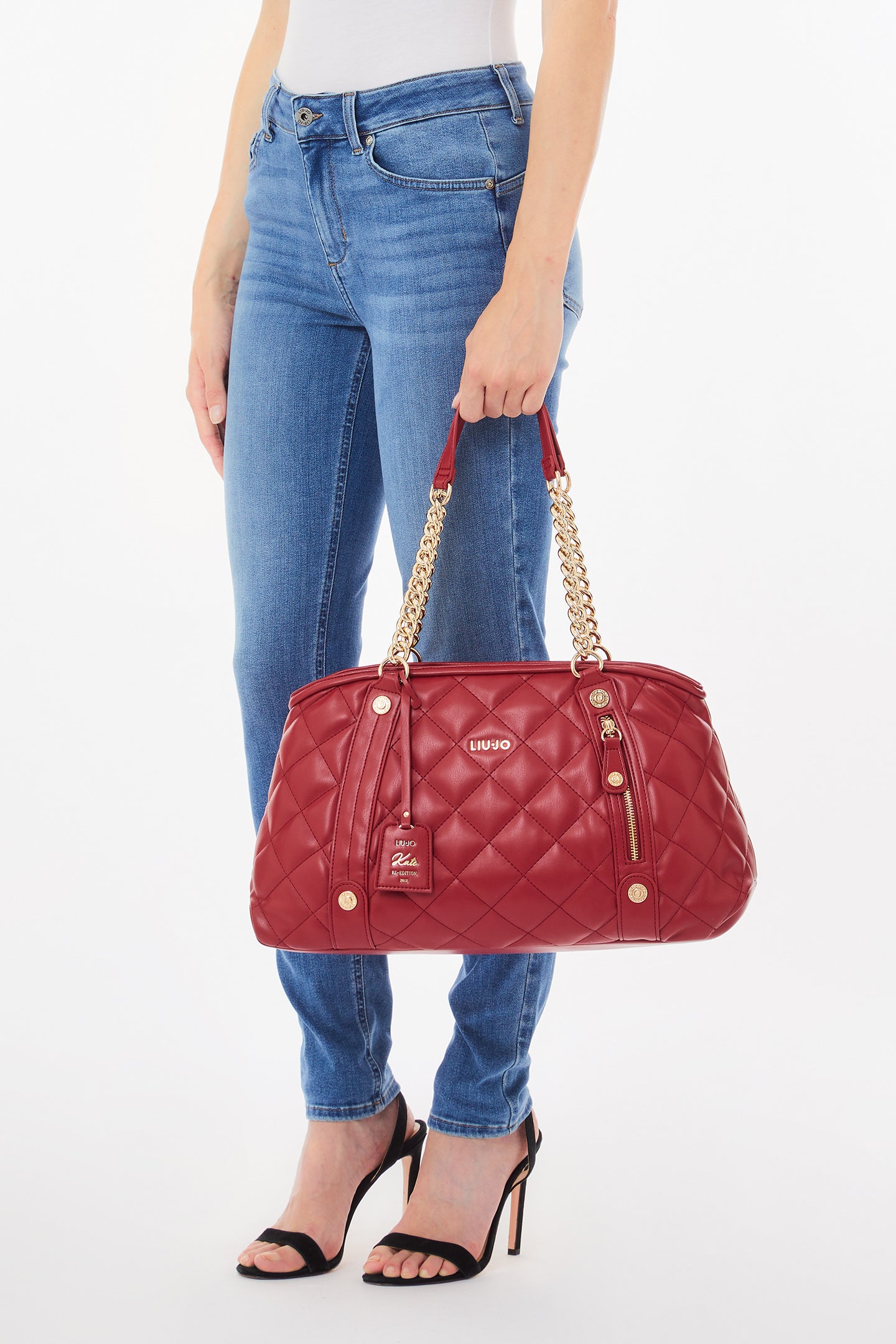 LIUJO AA5132E0015 116 pelle+rosso X0644