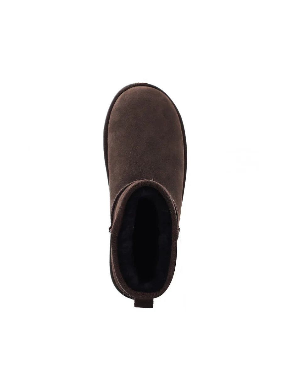 EMU STINGER MICRO FLATFORM W13082 334 scam+moro CHOCOLATE