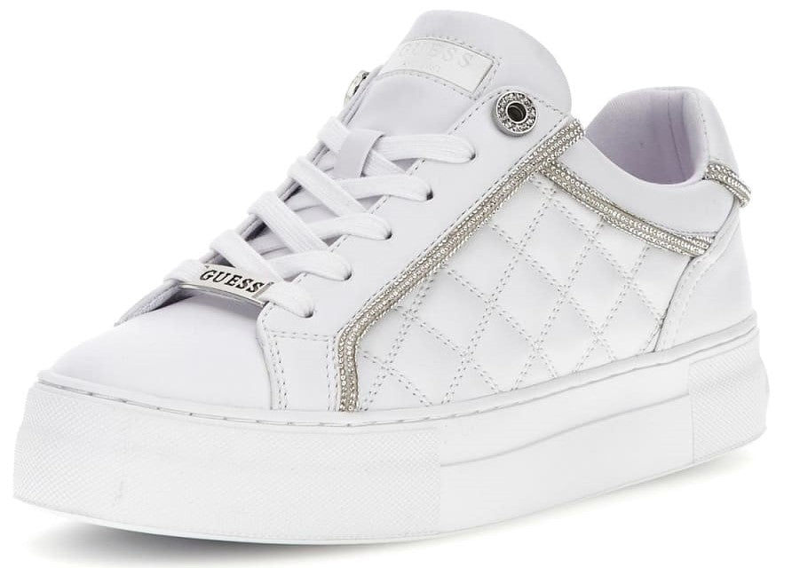 GUESS FLPGRA ELE12 GRATEA 112 pelle+bianco