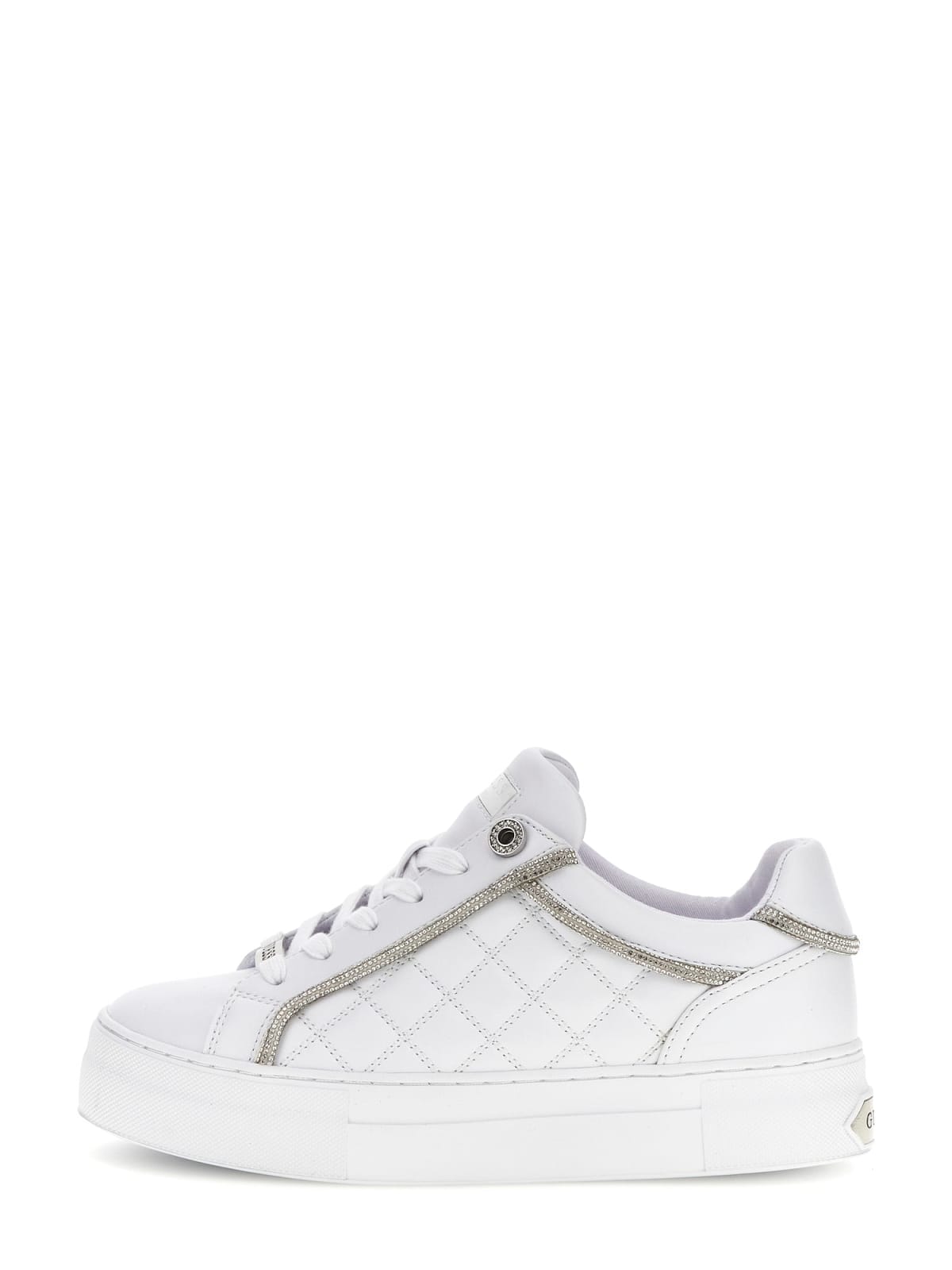 GUESS FLPGRA ELE12 GRATEA 112 pelle+bianco