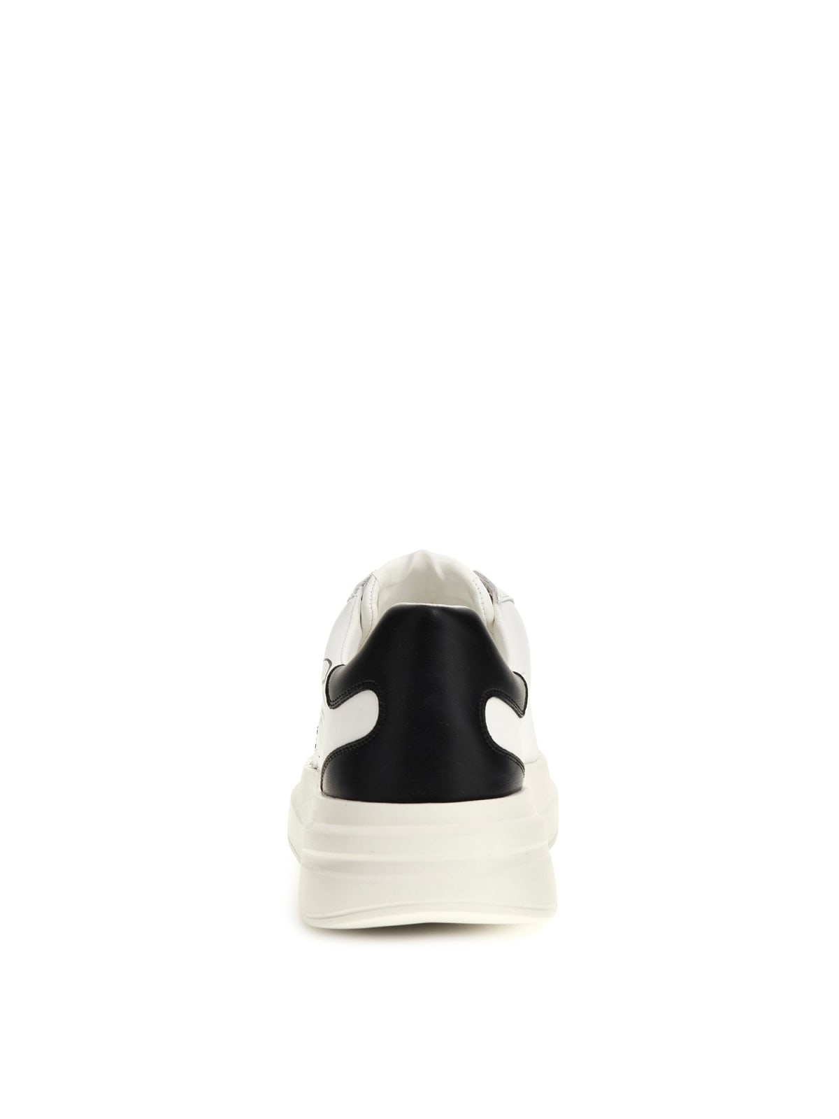 GUESS FMPELB SUE12 ELBA 112 pelle+bianco-nero