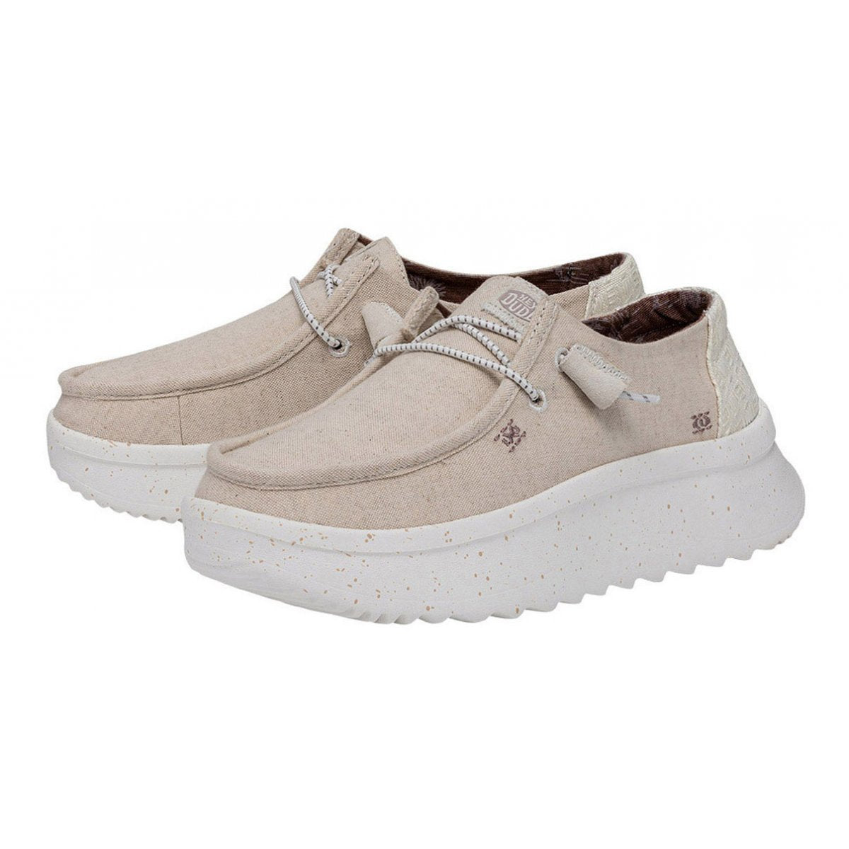 HEY DUDE 40255 WENDY PEAK CHAMBRAY W 773 tela+beige 13R